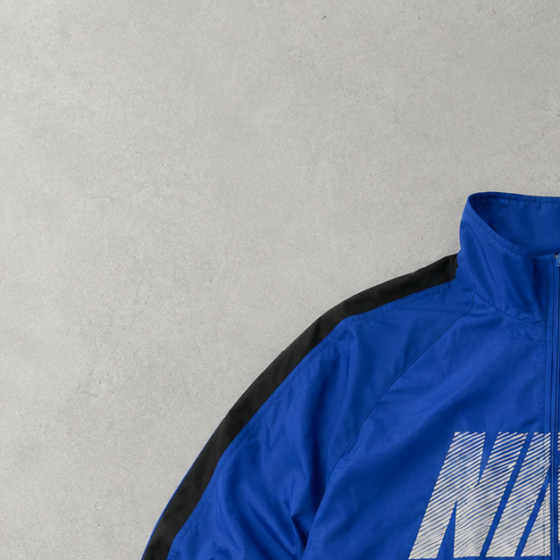 Y2K Nike Windbreaker Blau Rare (S)