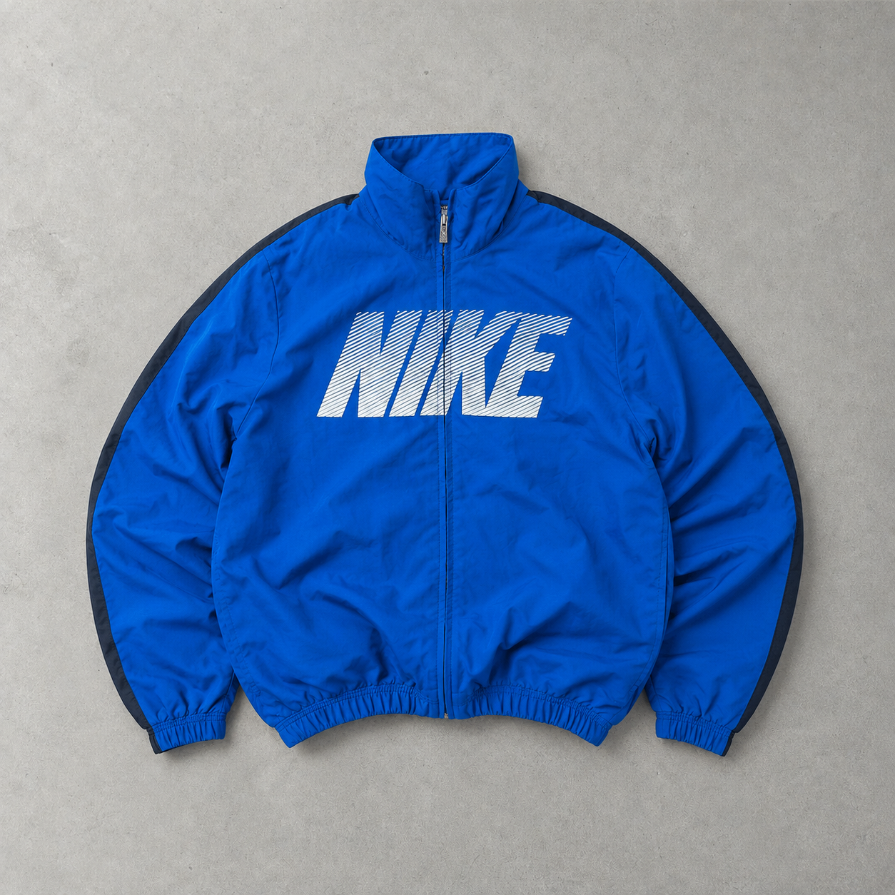 Y2K Nike Windbreaker Blau Rare (S)