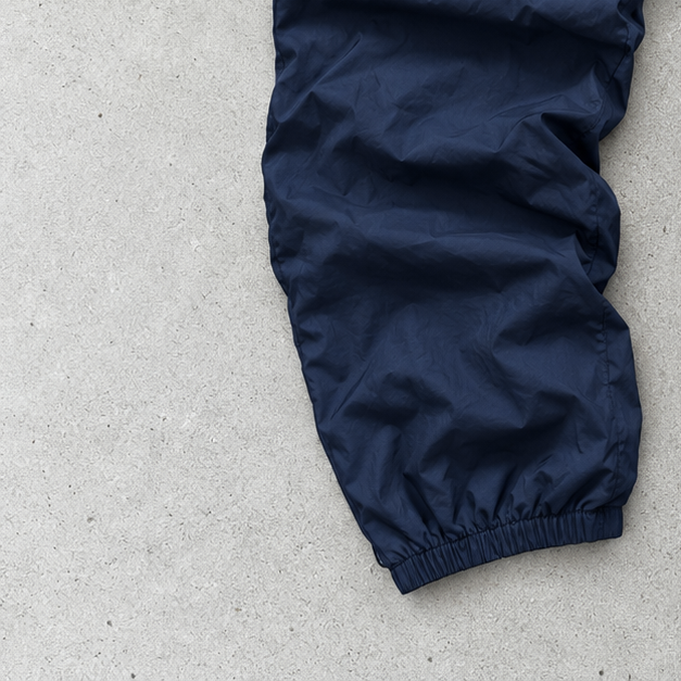 Y2K Adidas Track Pants Marineblau Limited (M)