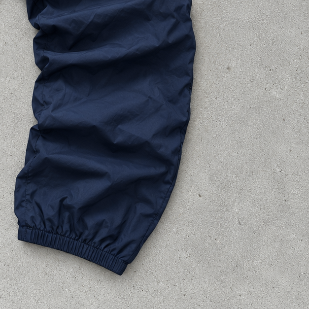 Y2K Adidas Track Pants Marineblau Limited (M)