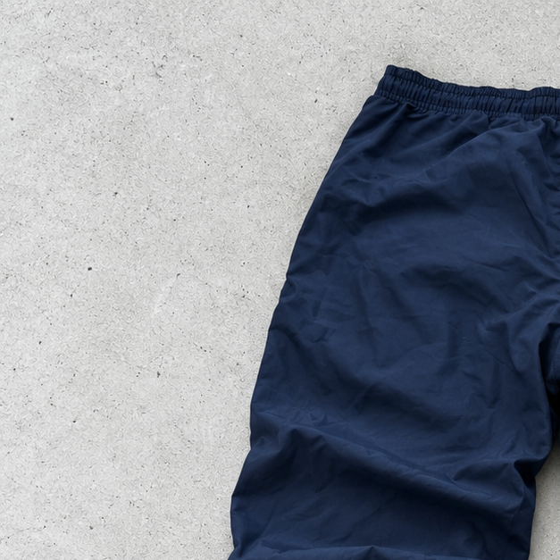 Y2K Adidas Track Pants Marineblau Limited (M)