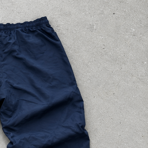 Y2K Adidas Track Pants Marineblau Limited (M)
