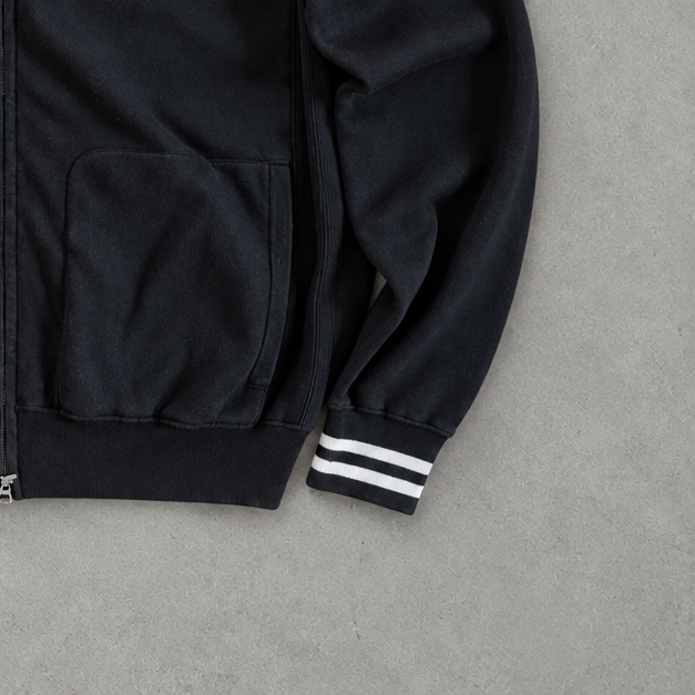Ralph Lauren Track Jacket Schwarz Rare (XL) Stitched Logo