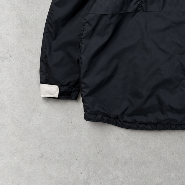 Y2K Nike Windbreaker Schwarz Rare (XL) Stitched Logo