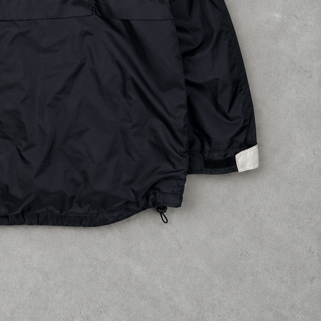 Y2K Nike Windbreaker Schwarz Rare (XL) Stitched Logo