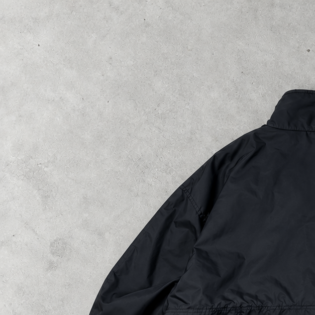 Y2K Nike Windbreaker Schwarz Rare (XL) Stitched Logo