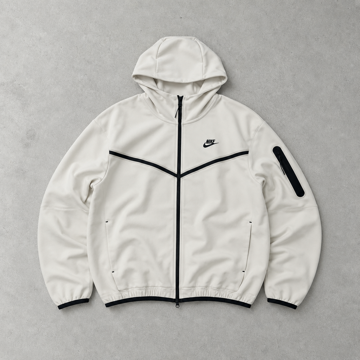 Nike Tech Fleece Jacket Weiß Limited (Size M)