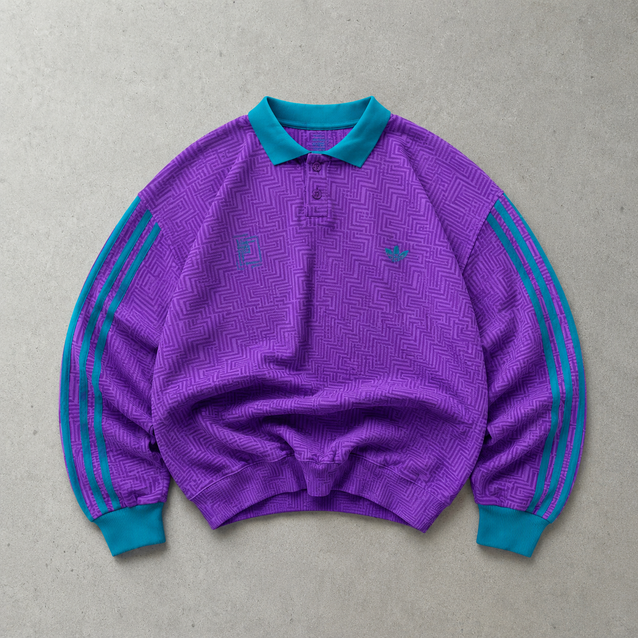 Adidas Jersey Lila Rare (XL) Stitched Logo