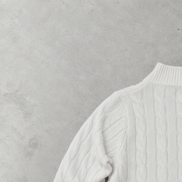 Ralph Lauren Sweater Weiß Stitched Logo Rare (L)