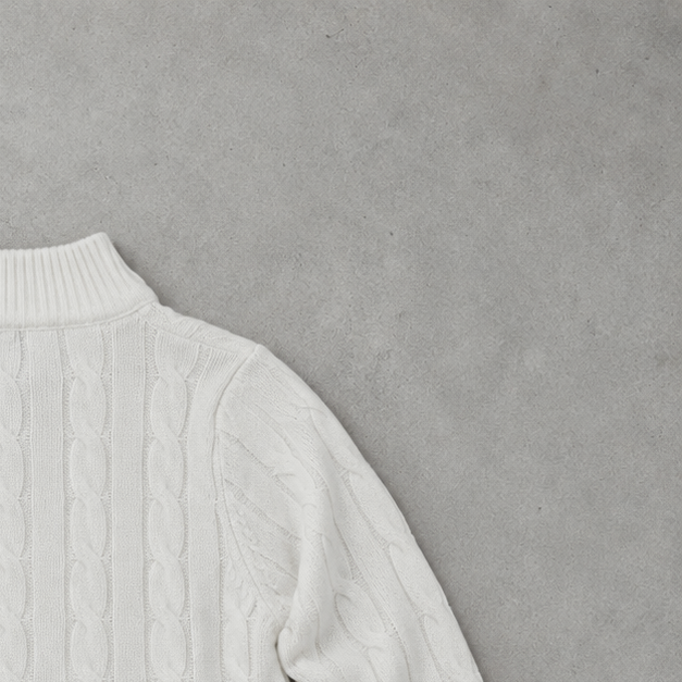 Ralph Lauren Sweater Weiß Stitched Logo Rare (L)