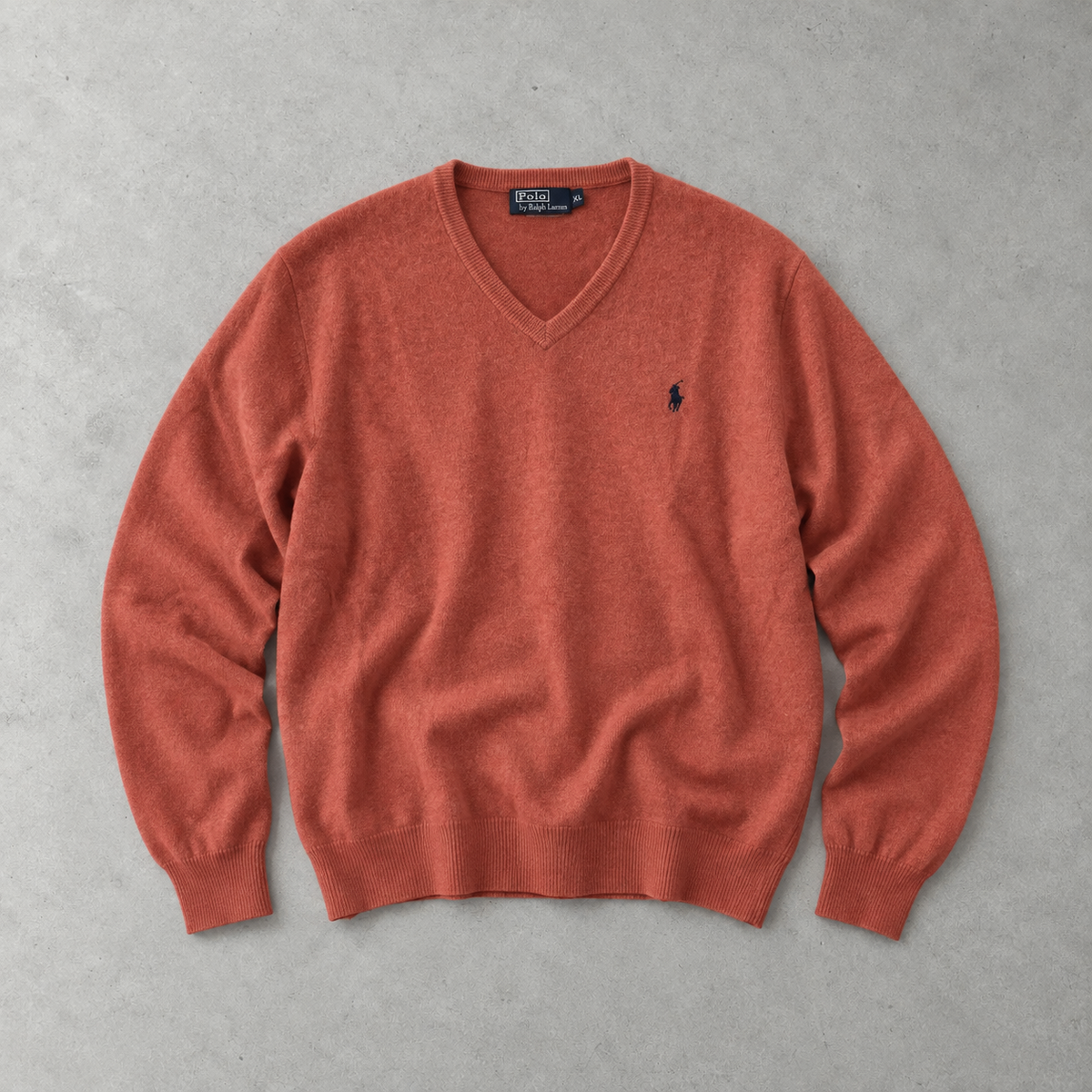 Ralph Lauren Sweater Orange Rare (XL)