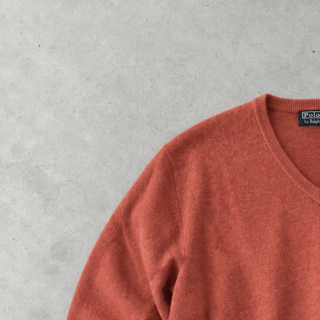 Ralph Lauren Sweater Orange Rare (XL)