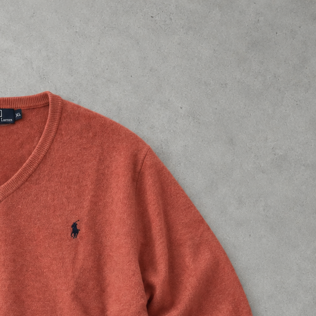 Ralph Lauren Sweater Orange Rare (XL)