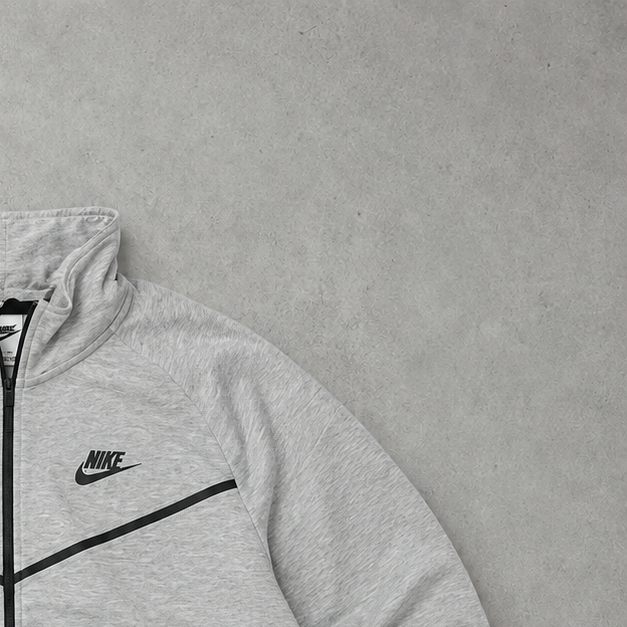Nike Tech Fleece Jacket Grau Limited (Size M)
