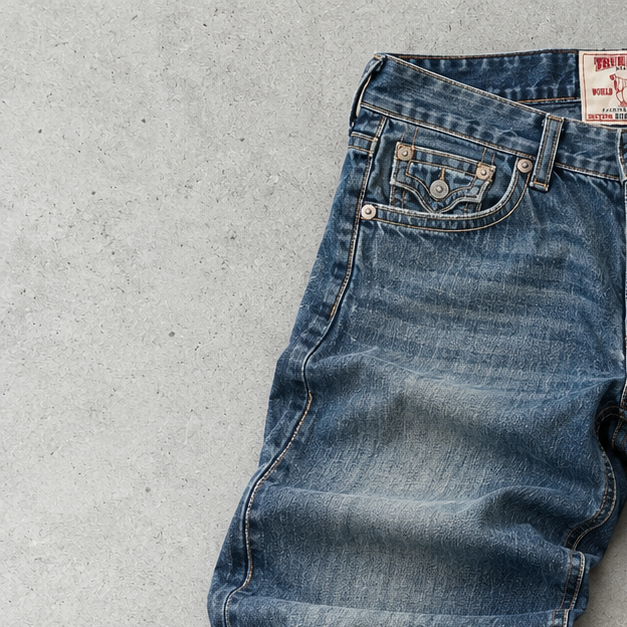 True Religion Bootcut Jeans Blue Limited (W32 | DE 48)