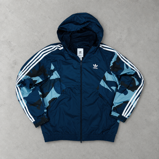 Adidas Windbreaker Turquoise / Navy Rare (L)