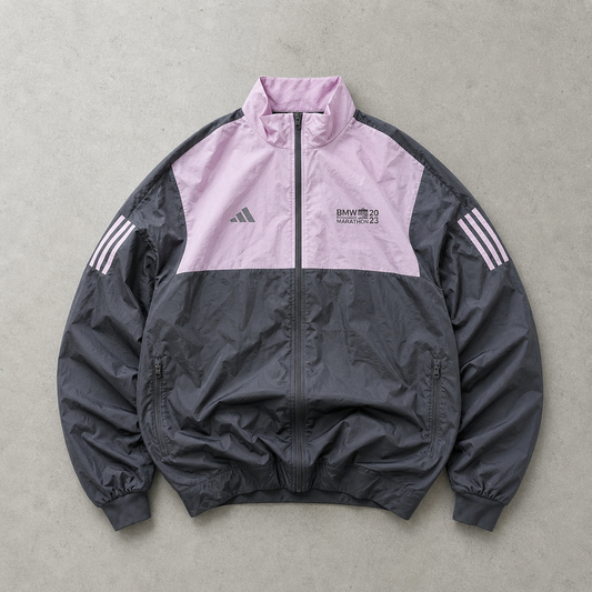 2024 Adidas Jacket Flieder, Grau Rare (XL) Stitched Logo