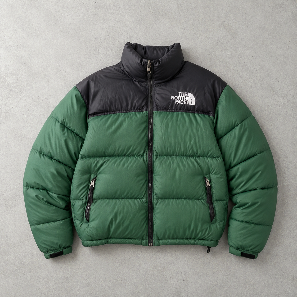 The North Face Jacket Schwarz, Grün Rare (L)