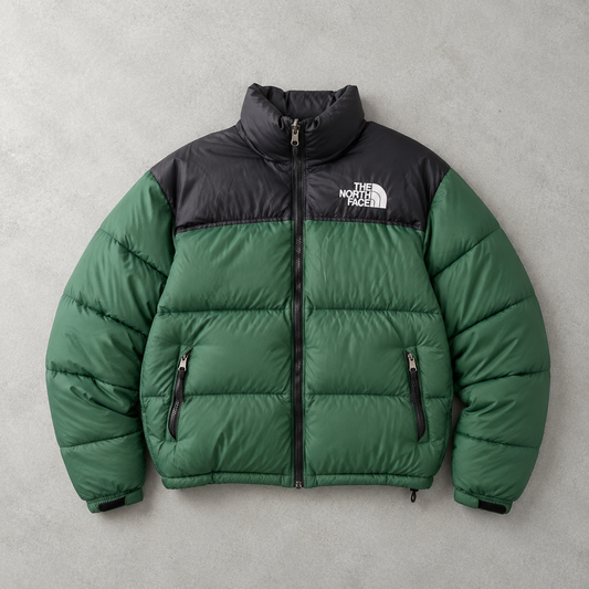 The North Face Jacket Schwarz, Grün Rare (L)