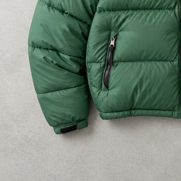The North Face Jacket Schwarz, Grün Rare (L)