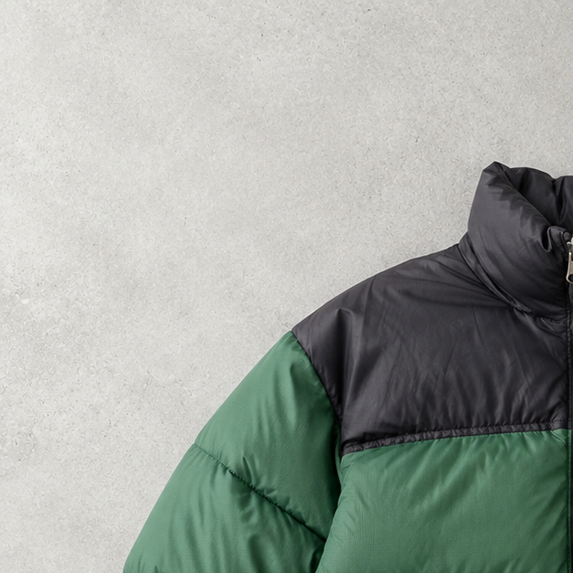 The North Face Jacket Schwarz, Grün Rare (L)