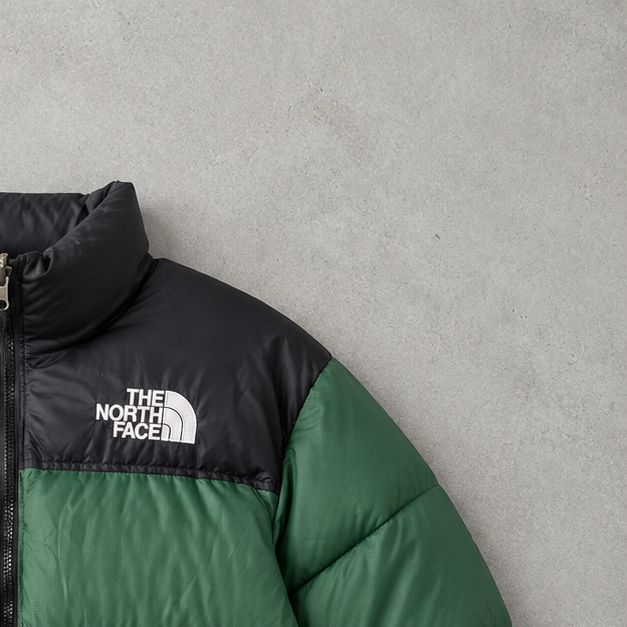The North Face Jacket Schwarz, Grün Rare (L)