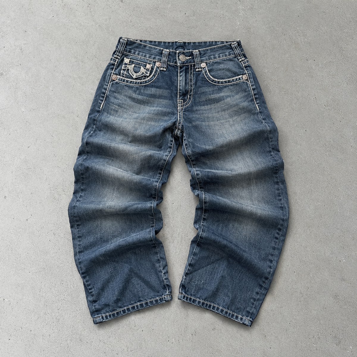 Y2K True Religion Slim Jeans Blue Rare (W28 | DE 44)