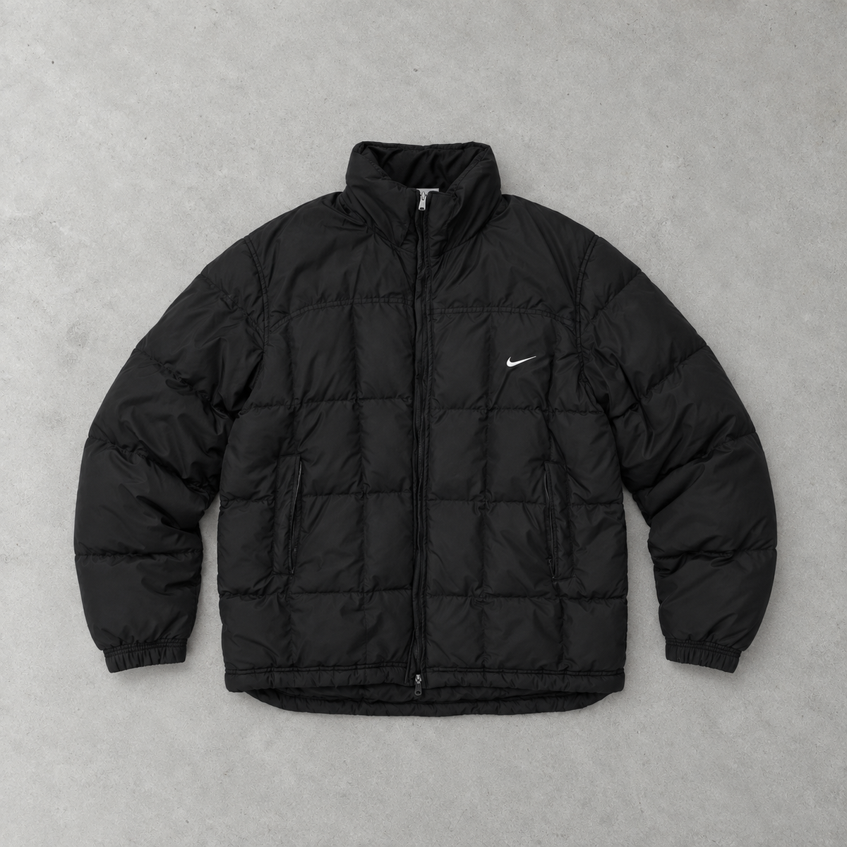Doudoune Nike noire rare (L) logo brodé