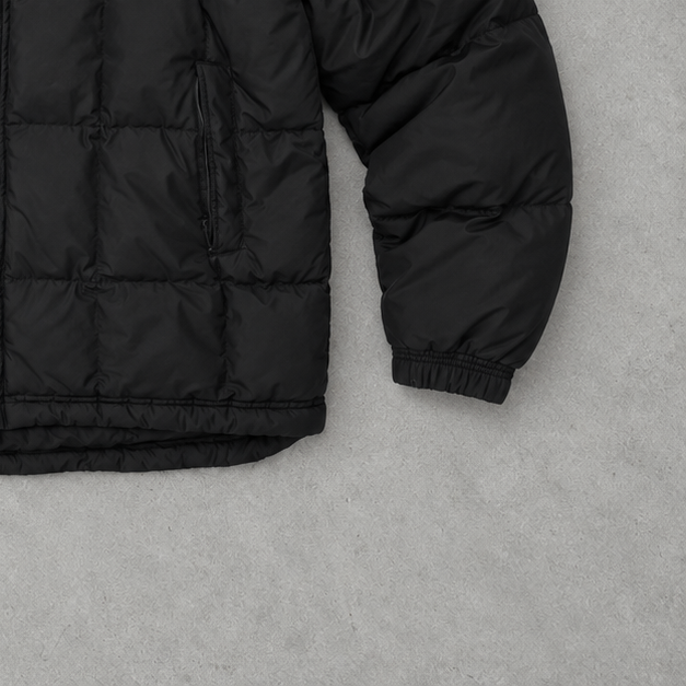 Doudoune Nike noire rare (L) logo brodé
