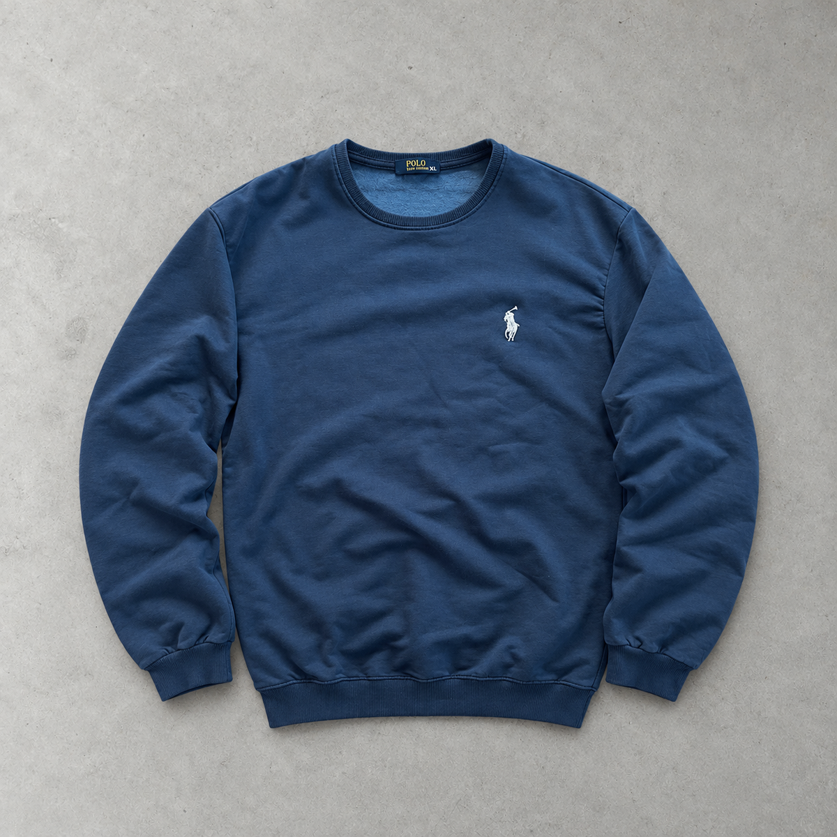 Polo Ralph Lauren Crewneck Sweater Marineblau Rare (XL)