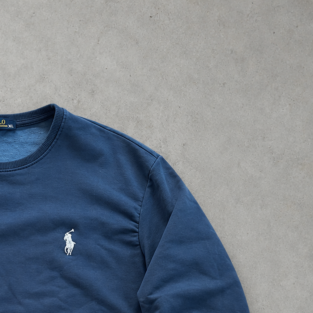 Polo Ralph Lauren Crewneck Sweater Marineblau Rare (XL)