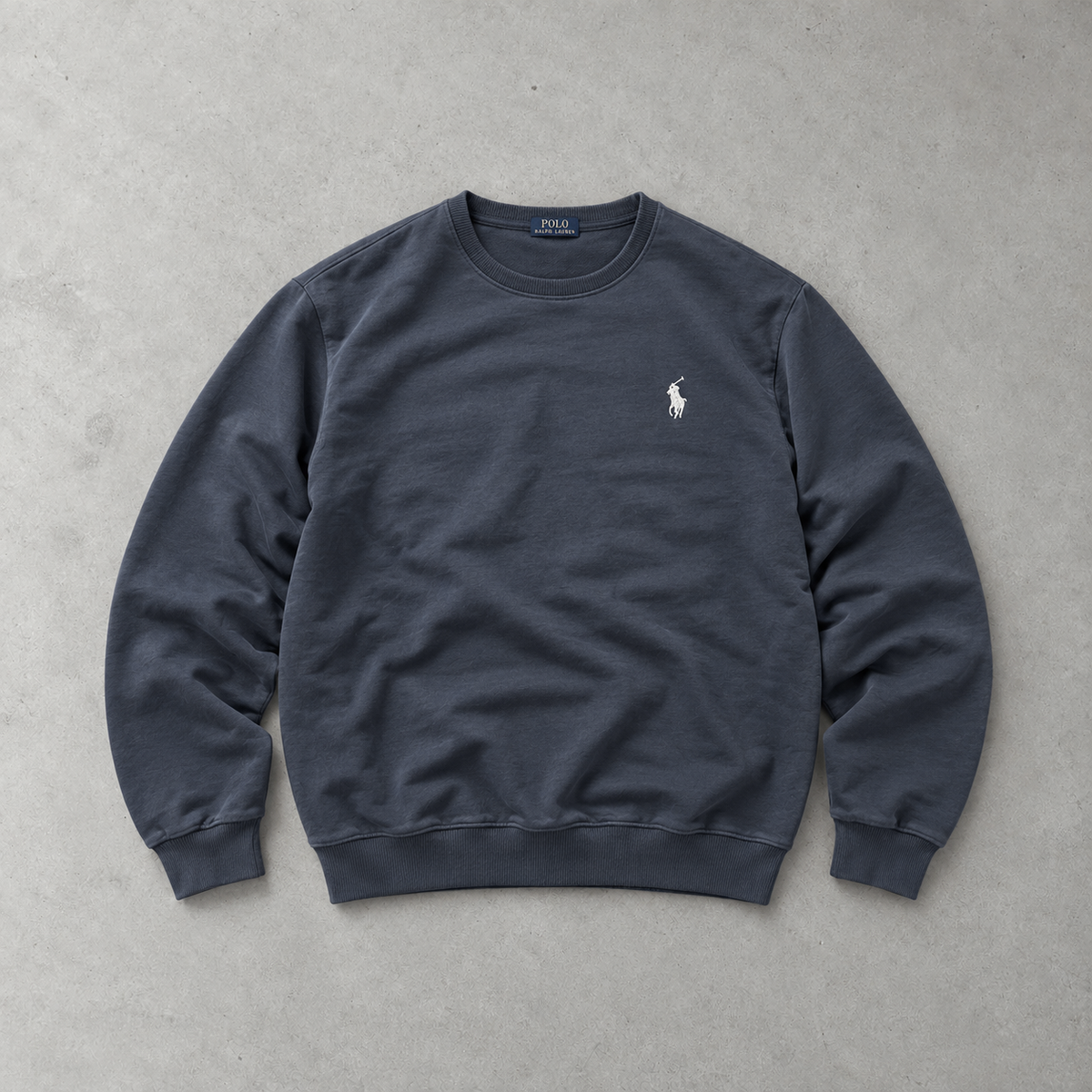 Polo Ralph Lauren Crewneck Sweater Marineblau Rare (XL)