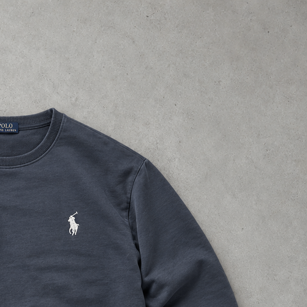 Polo Ralph Lauren Crewneck Sweater Marineblau Rare (XL)