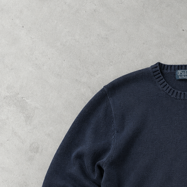 Ralph Lauren Sweater Marineblau Rare (S)