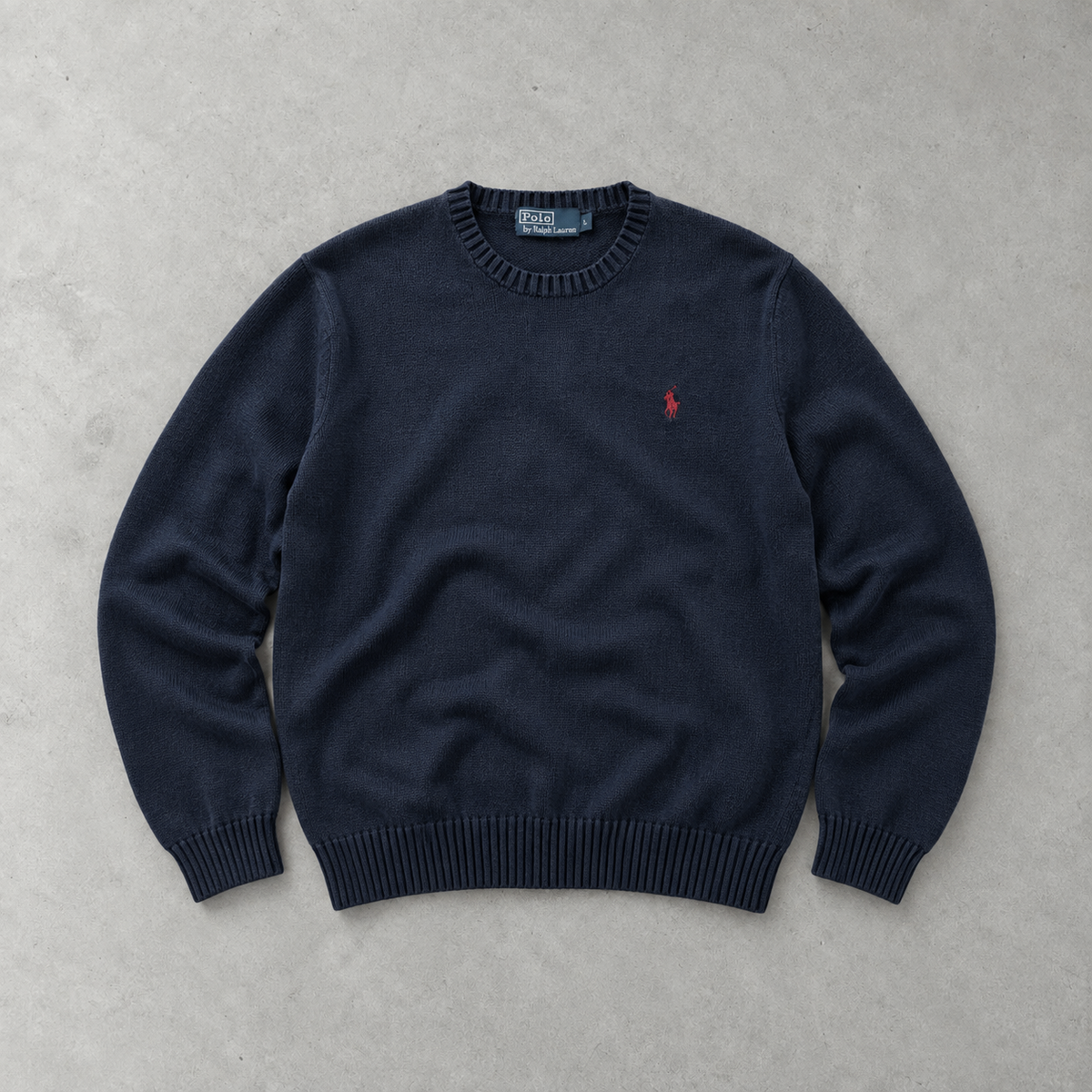 Ralph Lauren Sweater Marineblau Rare (S)