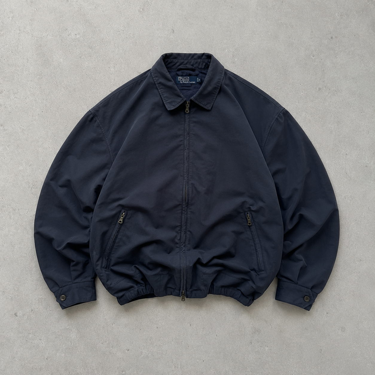 Ralph Lauren Harrington Jacket Navy Limited Stitched Logo (M)