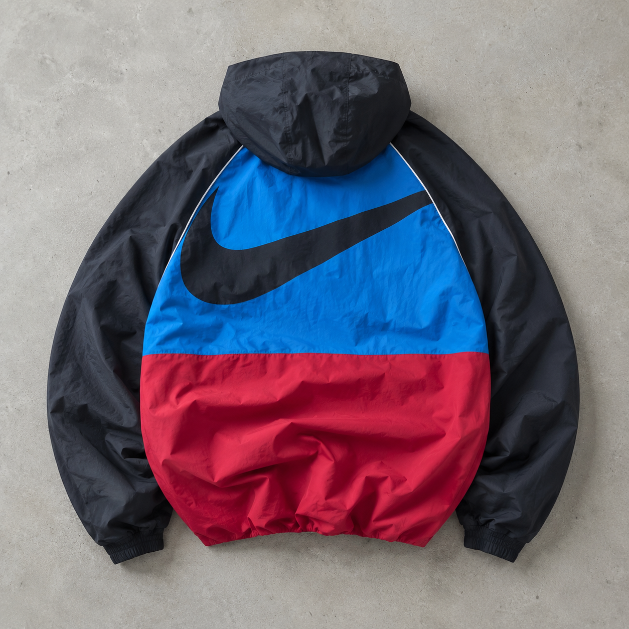 FC Barcelona Nike Windbreaker Burgunderrot, Navy Rare (M)