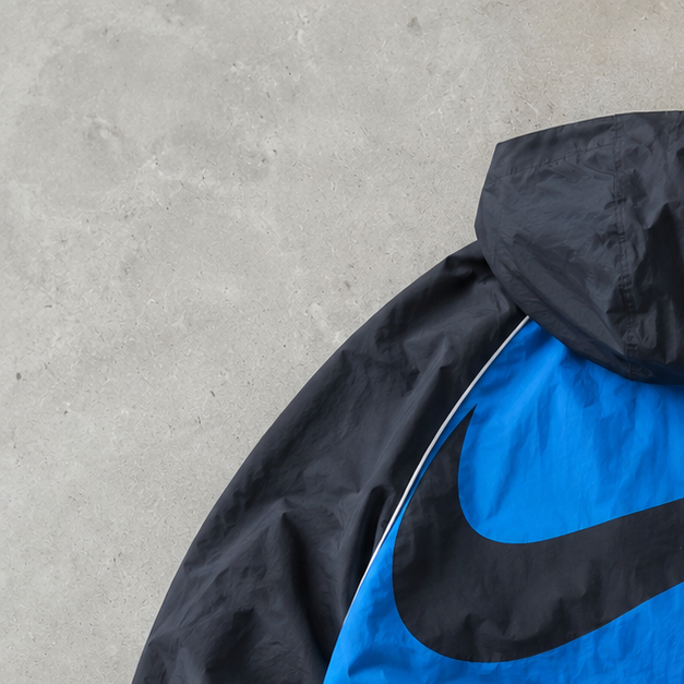 FC Barcelona Nike Windbreaker Burgunderrot, Navy Rare (M)