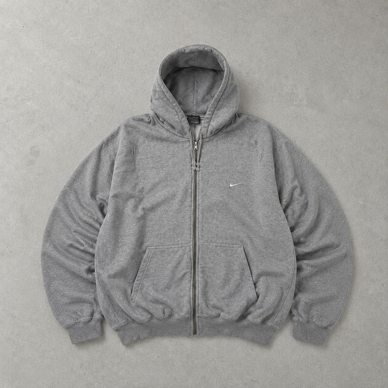 Y2K Nike Hoodie Grau Limited (L)