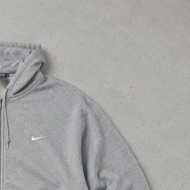 Y2K Nike Hoodie Grau Limited (L)