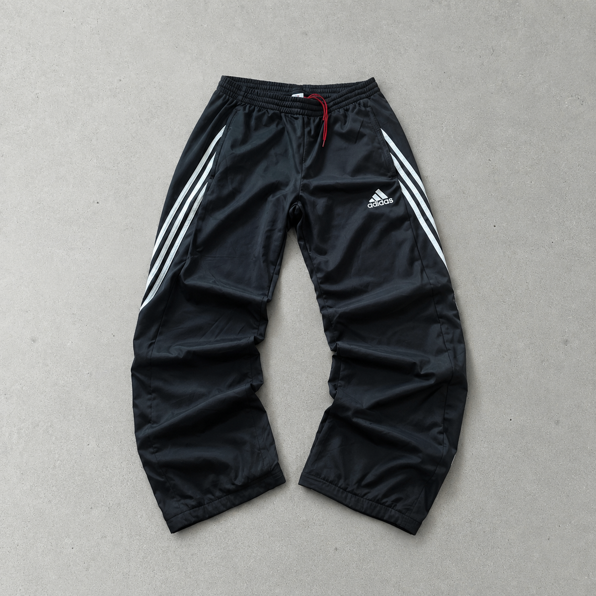 Adidas Track Pants Schwarz, Weiß Limited (Size M)