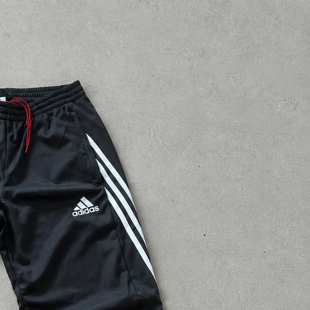 Adidas Track Pants Schwarz, Weiß Limited (Size M)