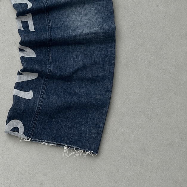 90s Vintage Armani Jeans Jeans Blau, Marineblau Limited (W34 | DE 50)