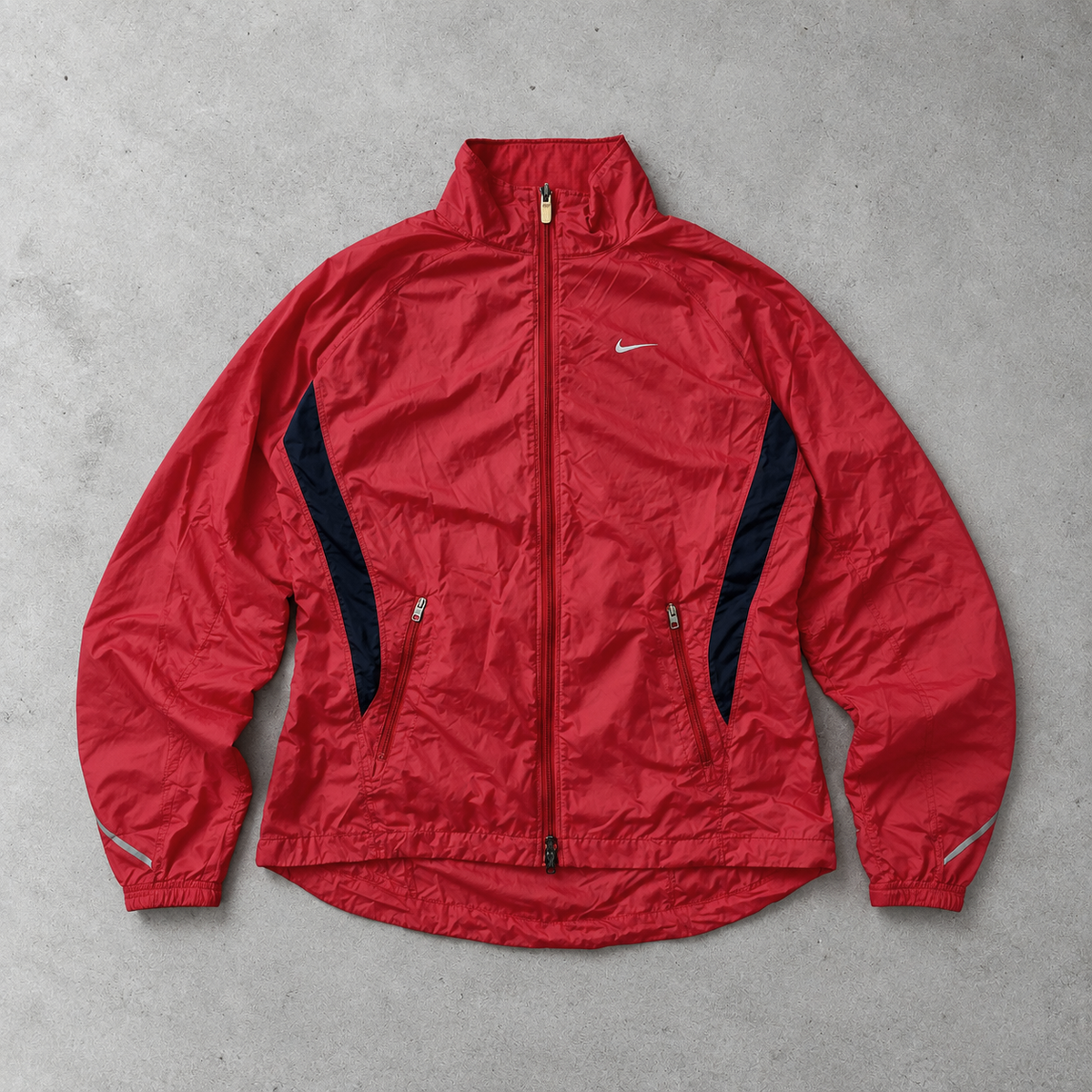 Nike Jacket Rot, Schwarz Rare (S)