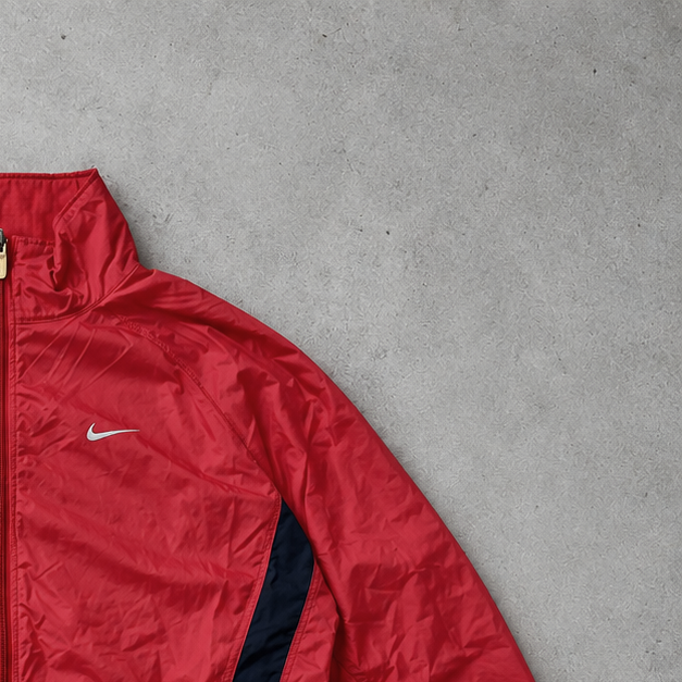 Nike Jacket Rot, Schwarz Rare (S)