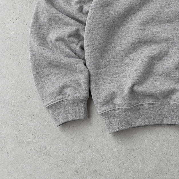 Ralph Lauren Sweater Grau Stitched Logo Rare (M)