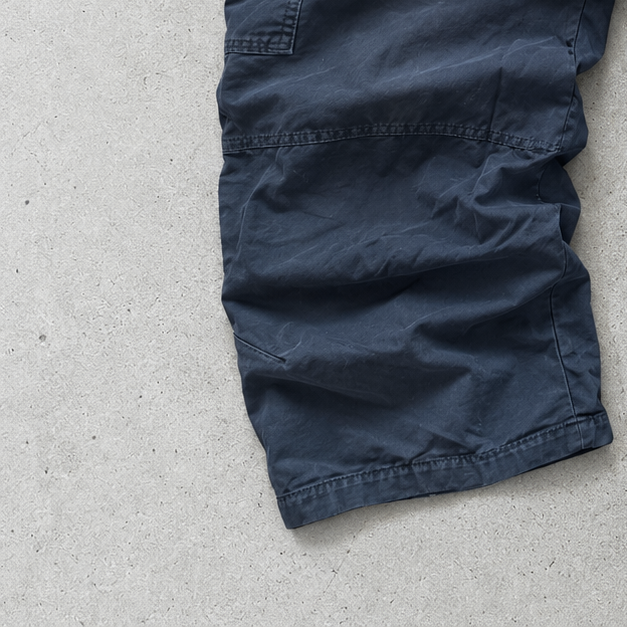 Y2K Nike Track Pants Marineblau Rare (M)