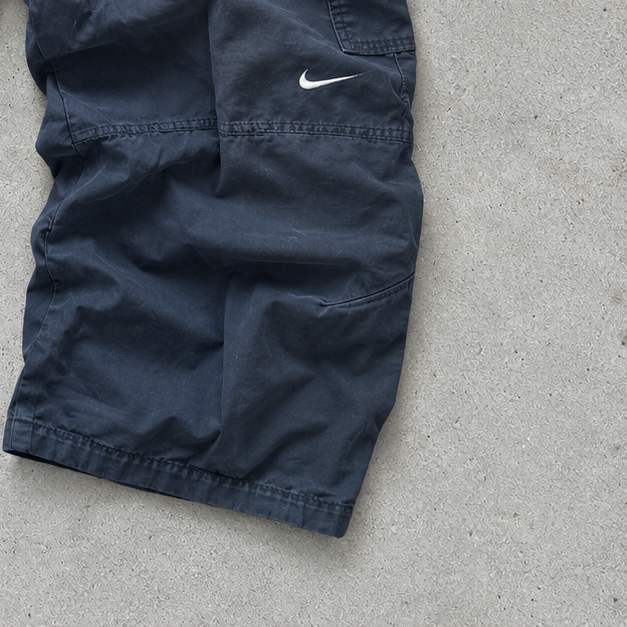 Y2K Nike Track Pants Marineblau Rare (M)
