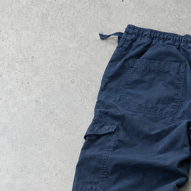 Y2K Nike Track Pants Marineblau Rare (M)