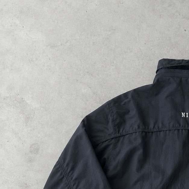 80s Nike Jacket Schwarz Rare (XL)